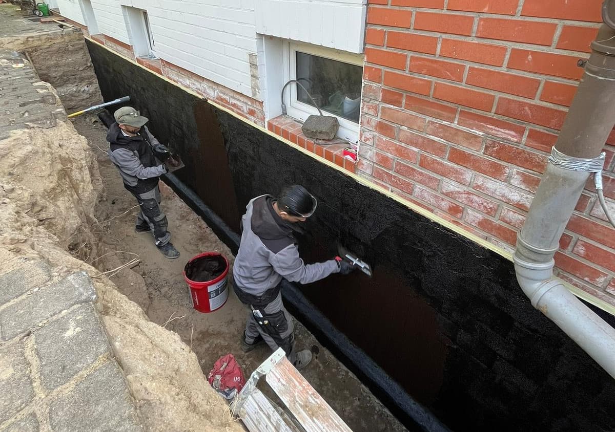 Kellerabdichtung - Nachher